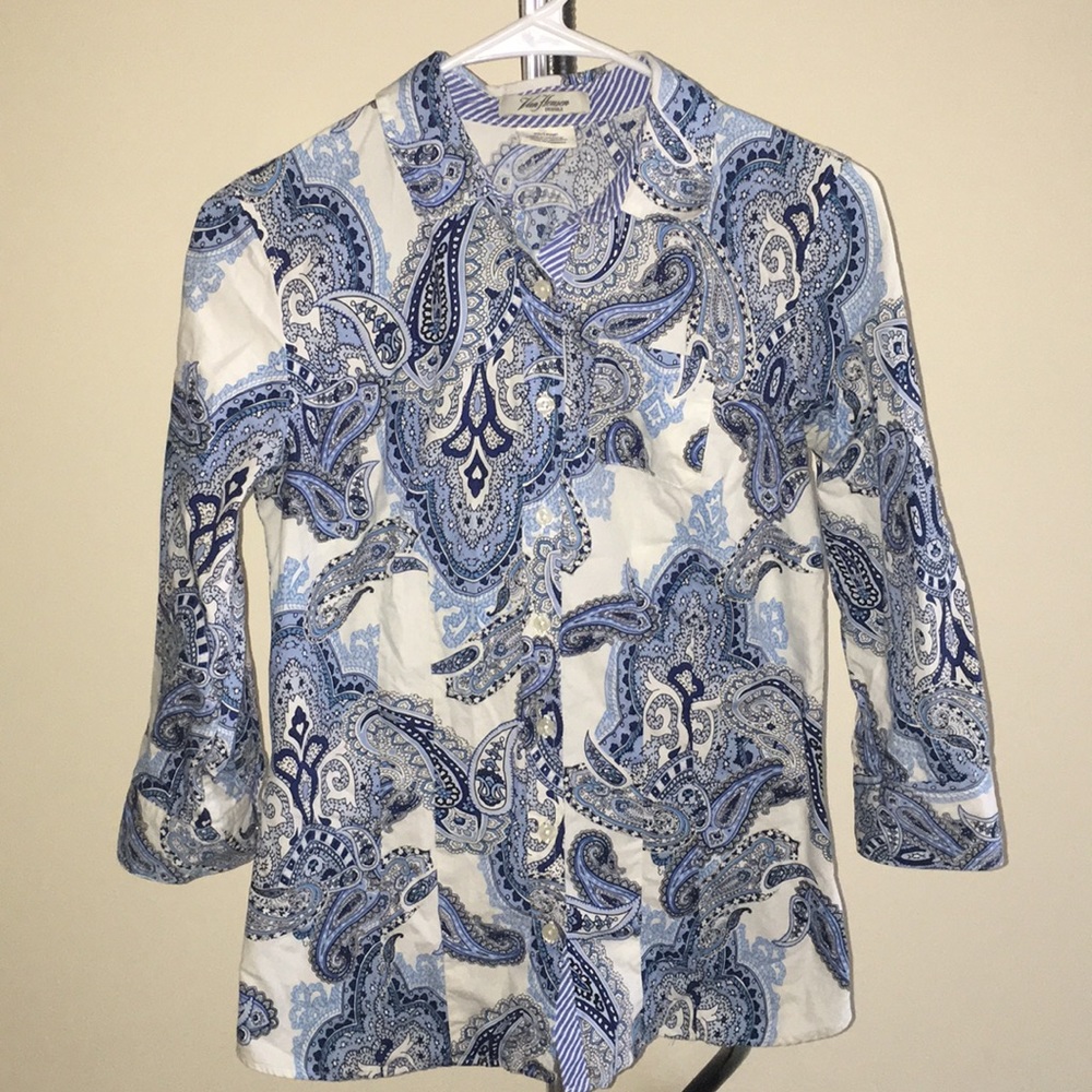 Van Heusen Paisley print oxford shirt